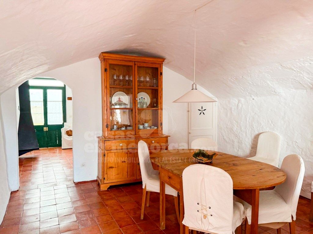 Menjador de Casa o xalet en venda en Es Migjorn Gran amb Aire condicionat