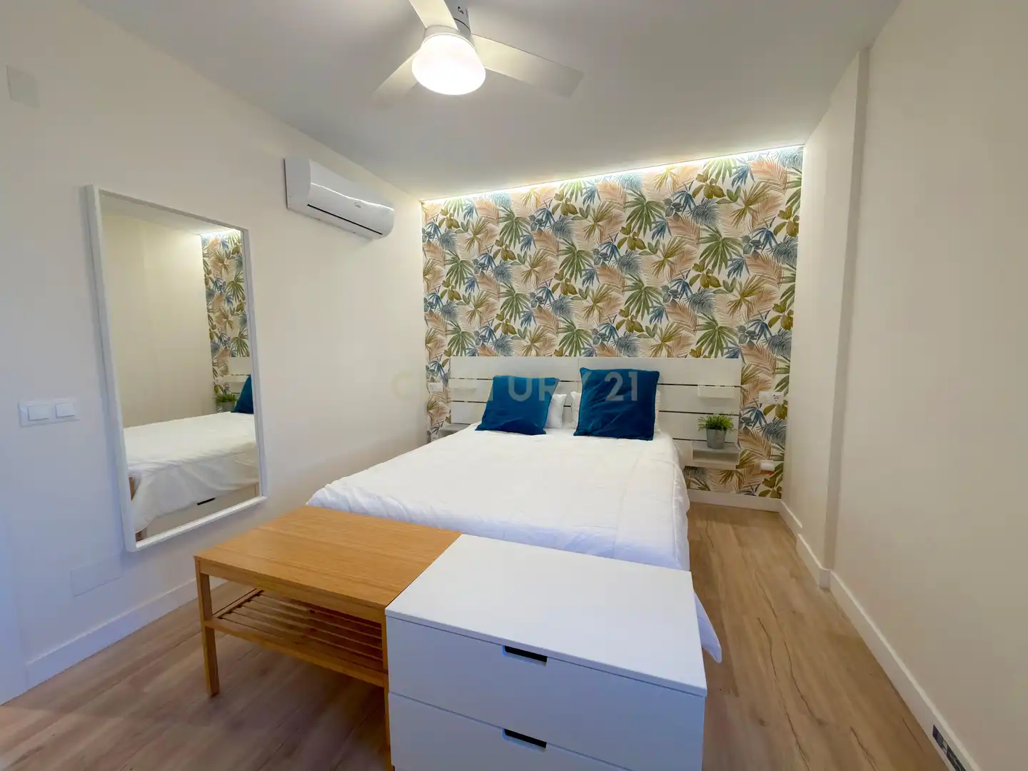 Bedroom of Flat for rent in Mijas  with Air Conditioner, Storage room and Alarm