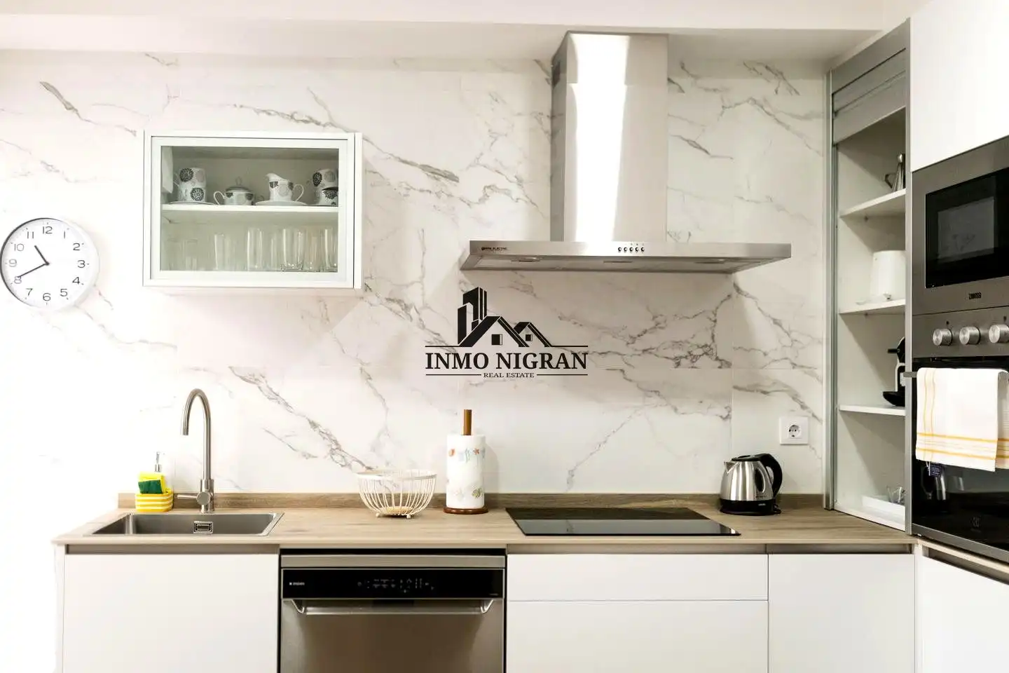 Kitchen of Flat for rent in Bueu  with Furnished and Balcony