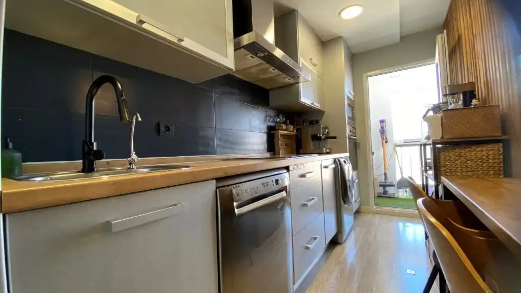 Kitchen of Flat for sale in Leganés  with Air Conditioner, Heating and Terrace