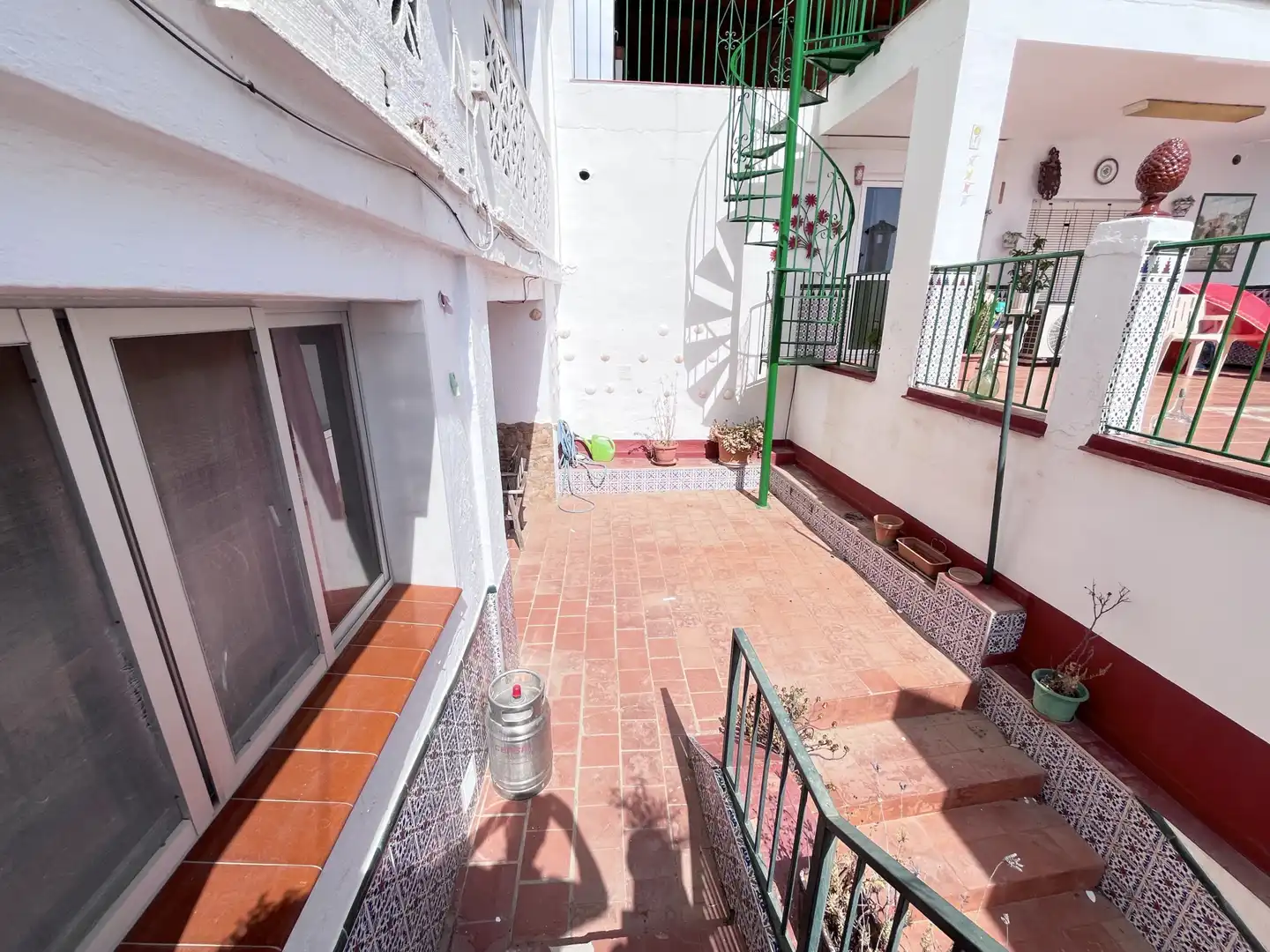 Terrassa de Casa adosada en venda en Mijas amb Jardí privat, Terrassa i Moblat