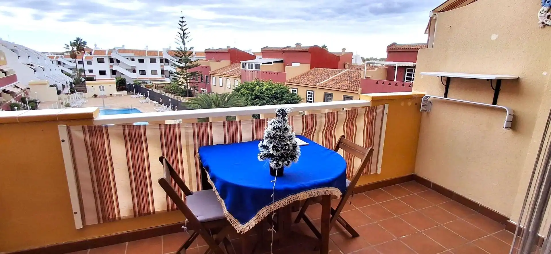 Terraza de Apartamento en venta en Arona con Terraza, Amueblado y Piscina comunitaria
