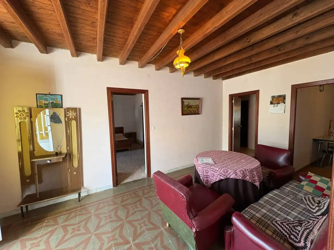 Sala de estar de Casa o chalet en venta en Abusejo con Amueblado