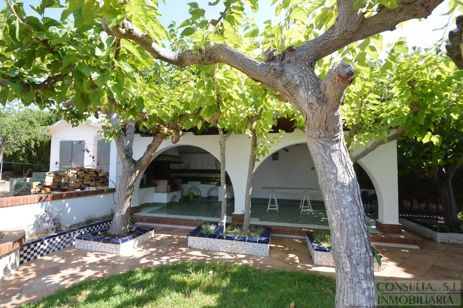 Jardí de Casa o xalet en venda en Vinaròs amb Jardí privat, Terrassa i Piscina