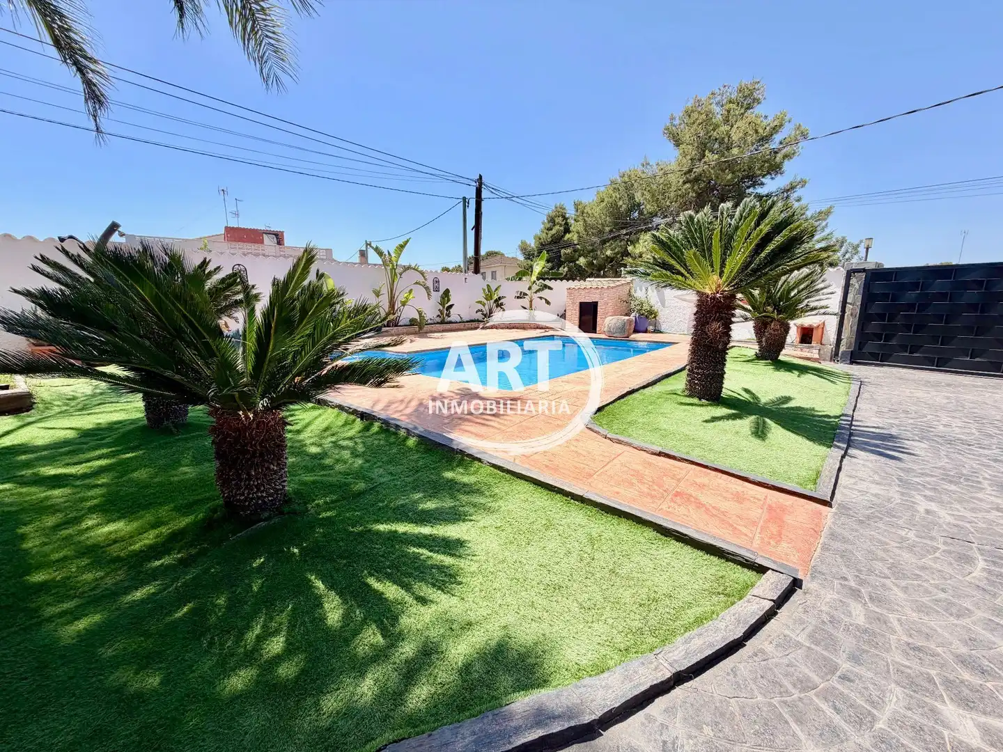 Jardín de Casa o chalet en venta en Bétera con Aire acondicionado, Calefacción y Jardín privado