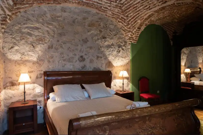 Bedroom of Country homes for sale in Montánchez  with Air Conditioner, Heating and Private garden