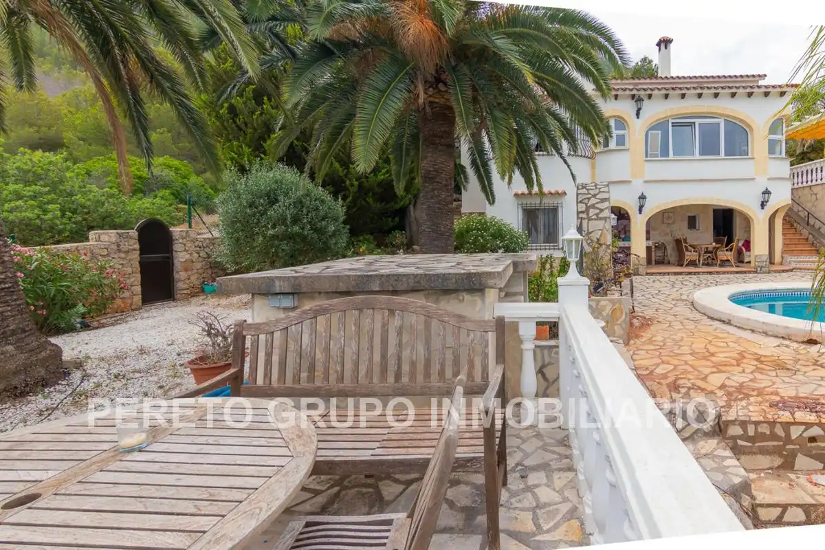 Exterior view of Houses for sale in Dénia  with Air Conditioner, Heating and Private garden