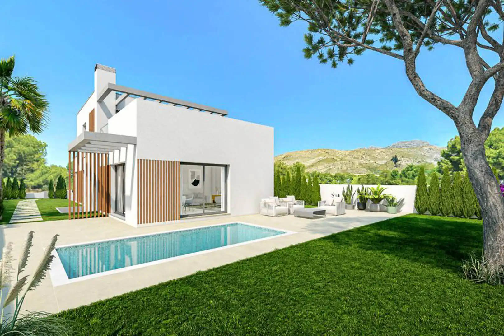 Detached house with pool for sale in Balcón de Finestrat - Terra Marina, imagen 6