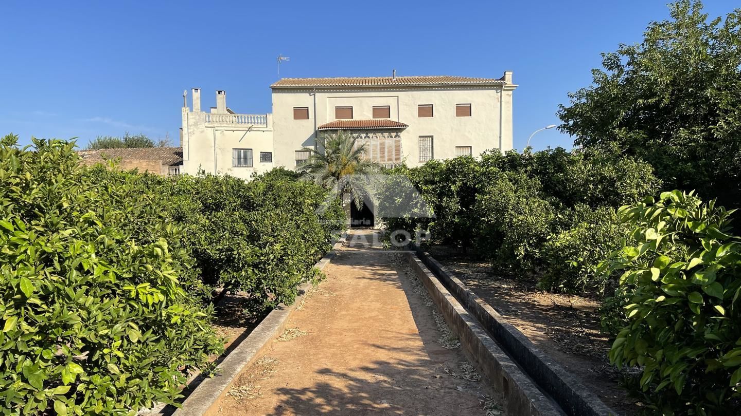 Vista exterior de Planta baixa en venda en Carcaixent