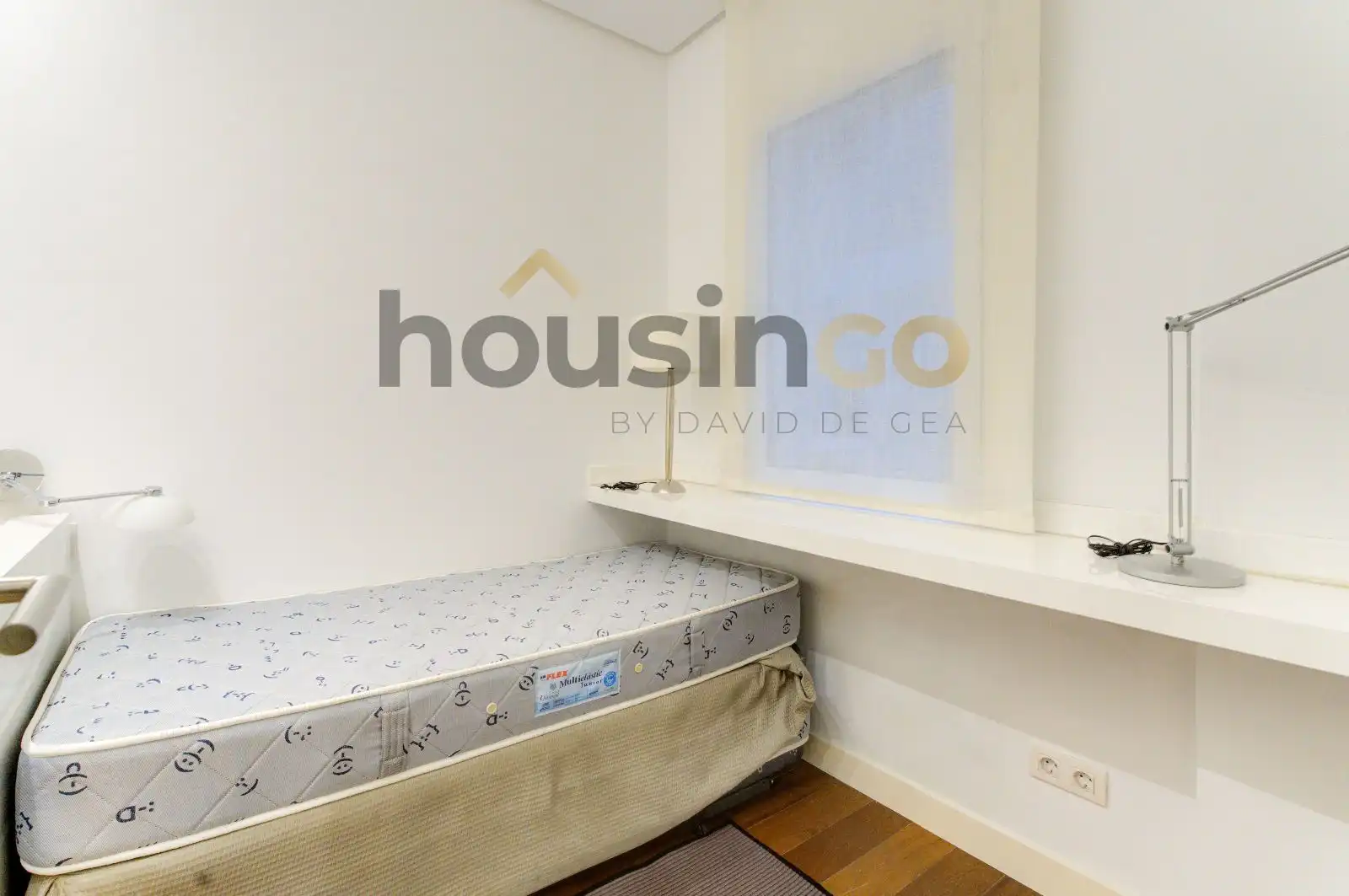 Schlafzimmer von Wohnung zum Verkauf in Madrid mit Klimaanlage, Heizung und Parkett