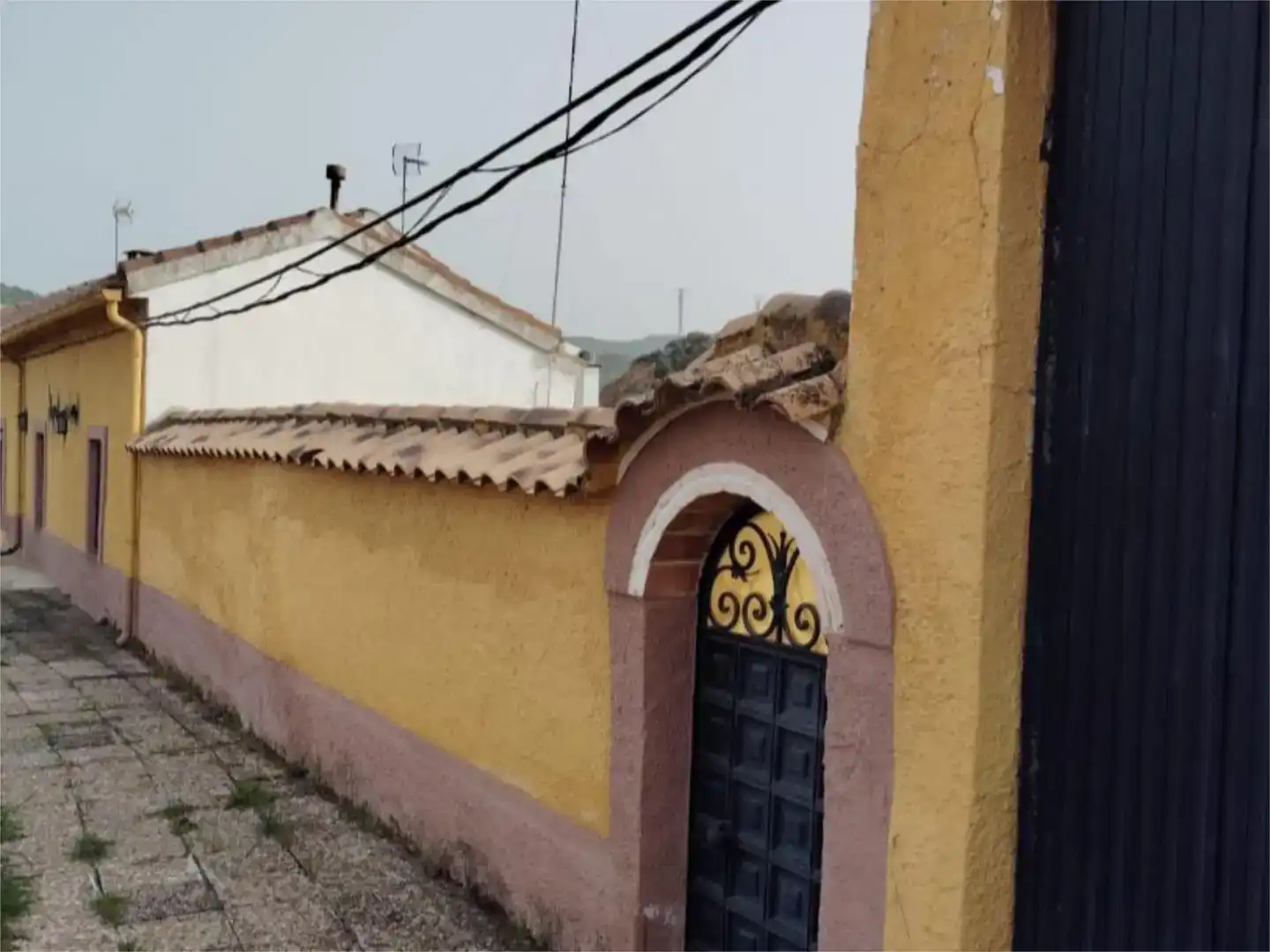 Vista exterior de Casa o chalet en venta en Almuradiel con Jardín privado, Trastero y Amueblado