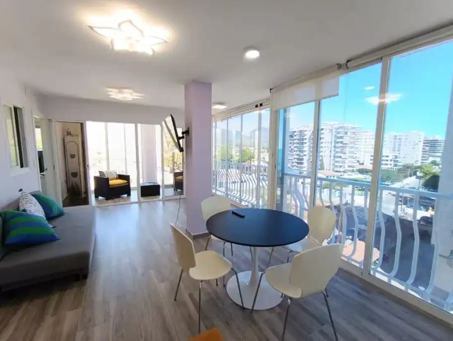 Comedor de Apartamento en venta en Benicasim / Benicàssim con Aire acondicionado, Calefacción y Jardín privado