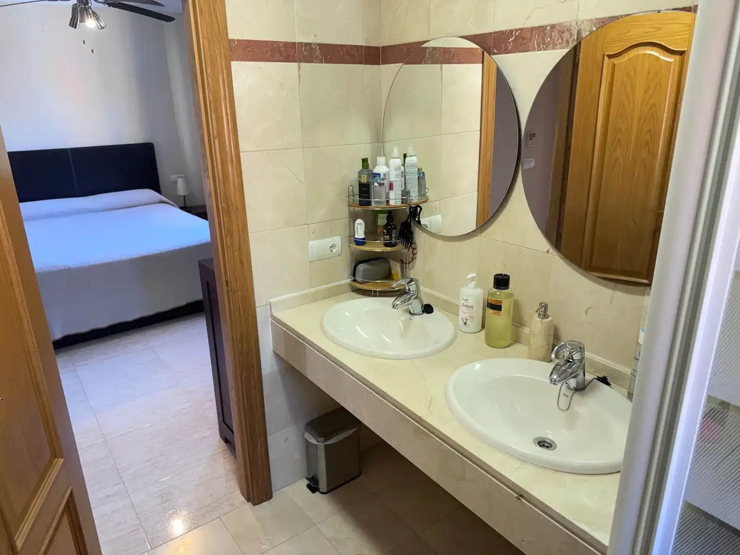 Baño de Casa o chalet en venta en Roquetas de Mar con Aire acondicionado, Jardín privado y Terraza
