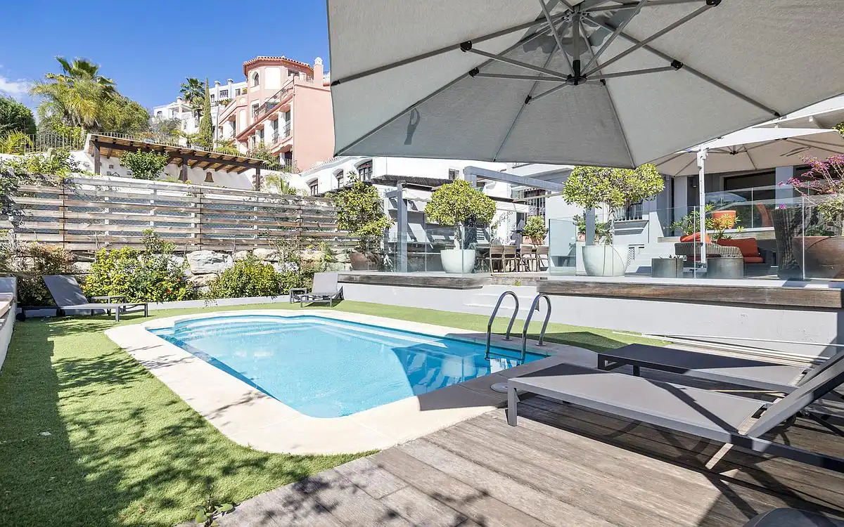 Adossat amb piscina en venda a Benahavís pueblo, imagen 19