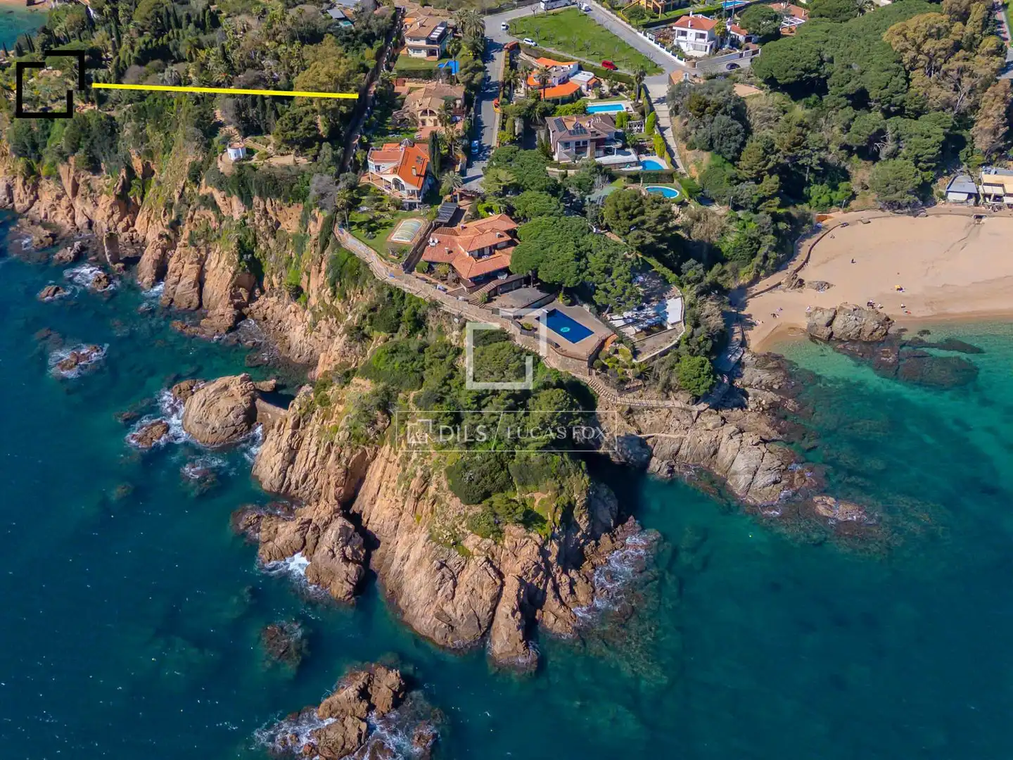 Vista exterior de Casa o chalet en venta en Blanes con Aire acondicionado, Calefacción y Jardín privado