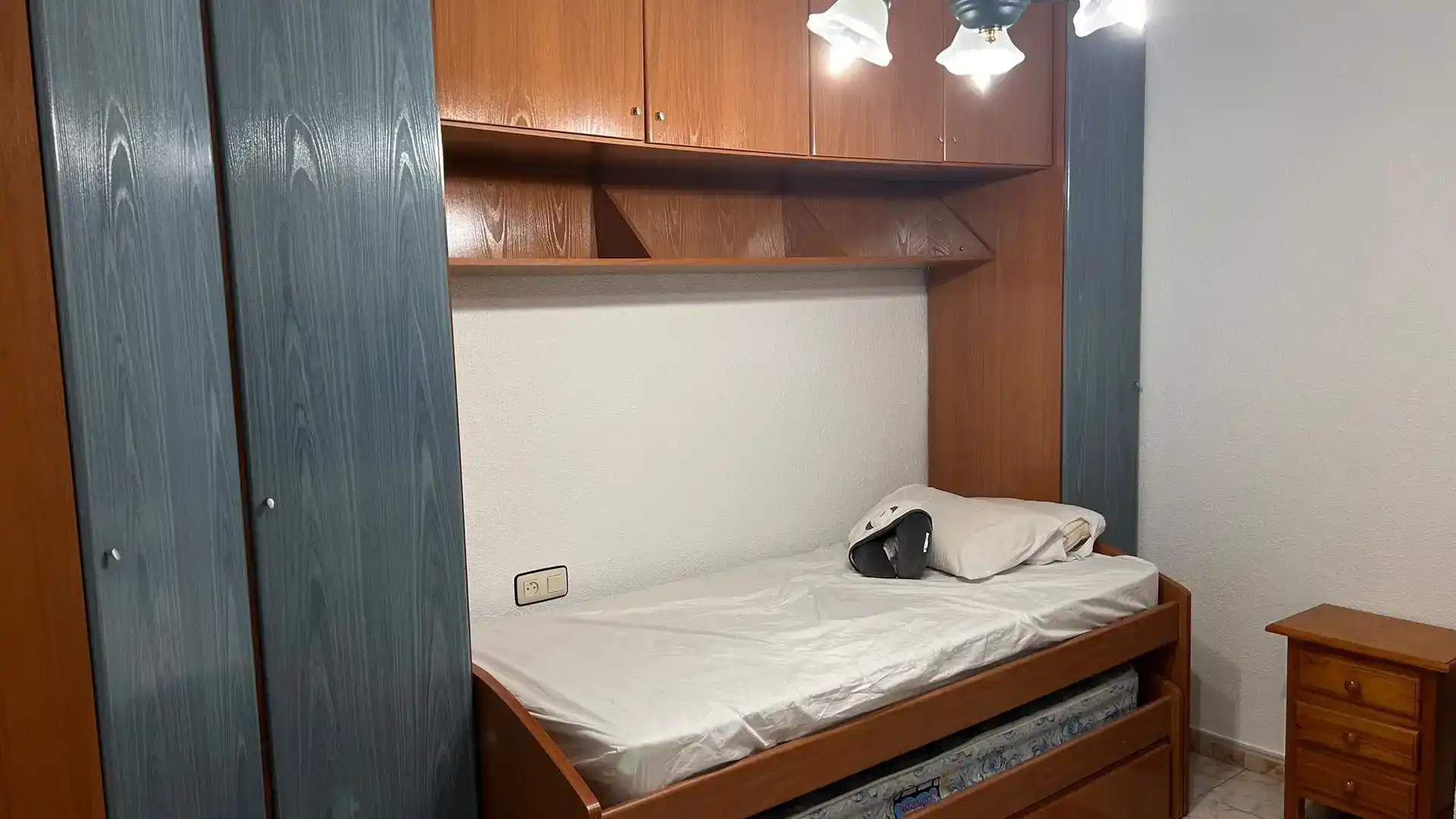 Bedroom of Flat for rent in Campos del Río  with Air Conditioner, Parquet flooring and Furnished