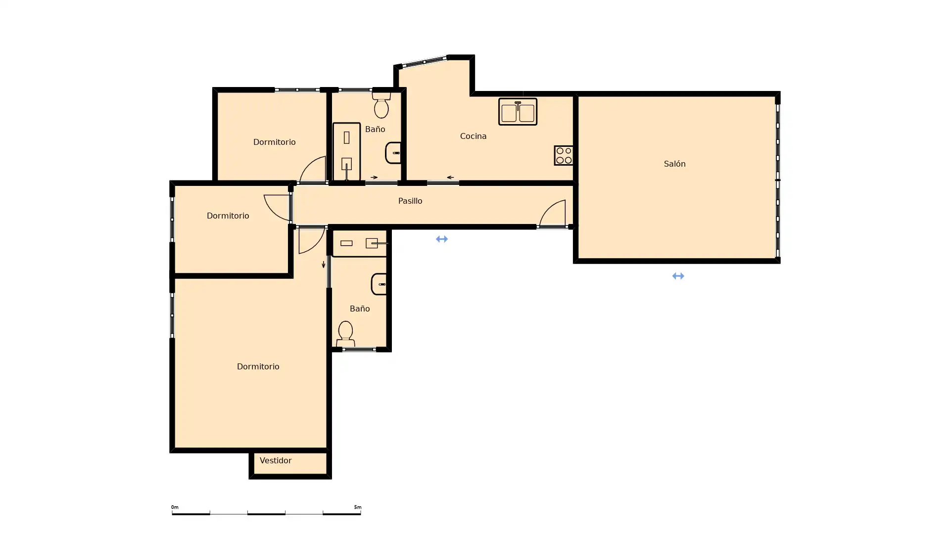 Wohnung zum Verkauf in Pinto mit Heizung