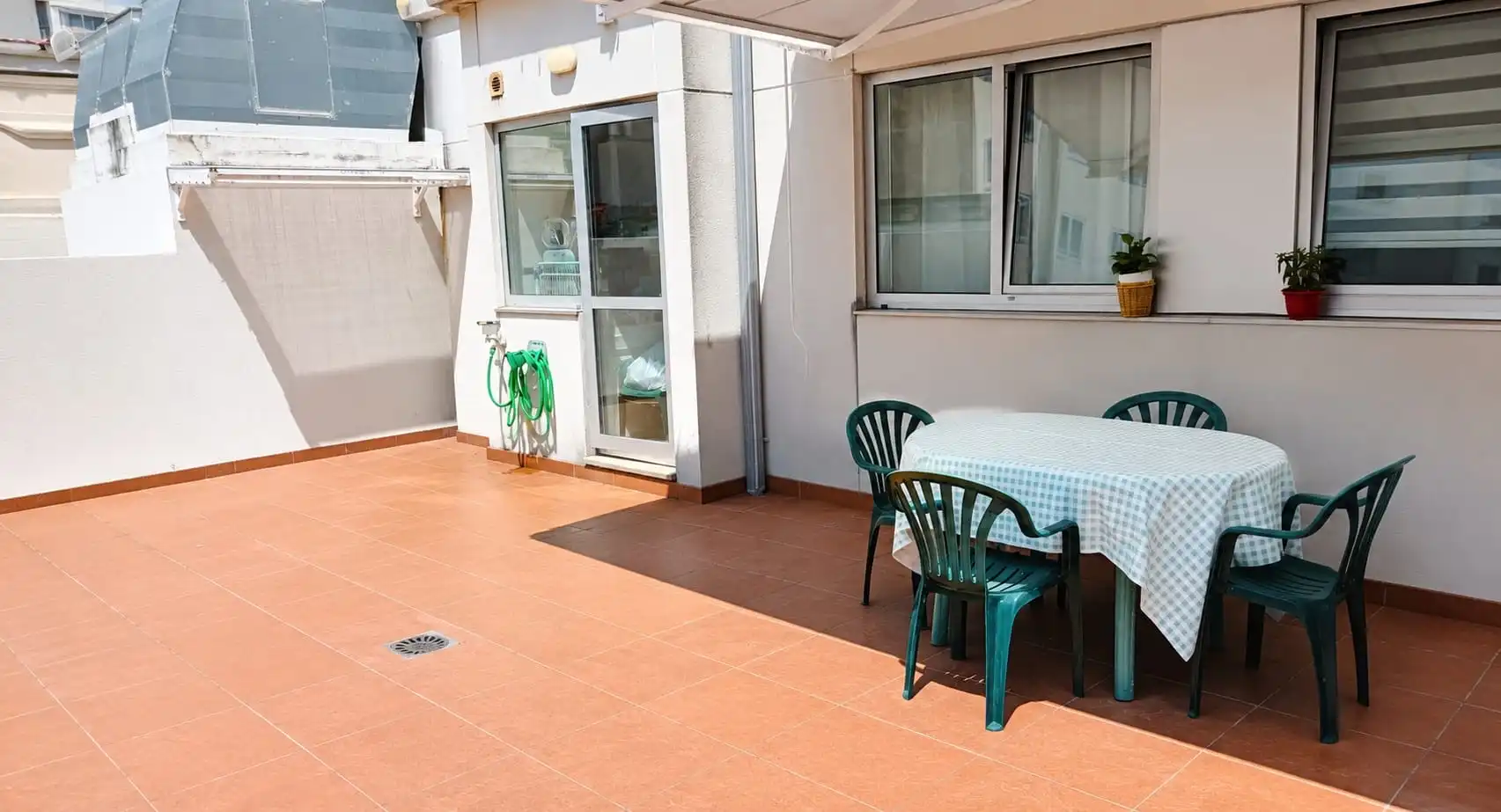 Terrace of Flat for sale in A Coruña Capital   with Heating, Parquet flooring and Terrace