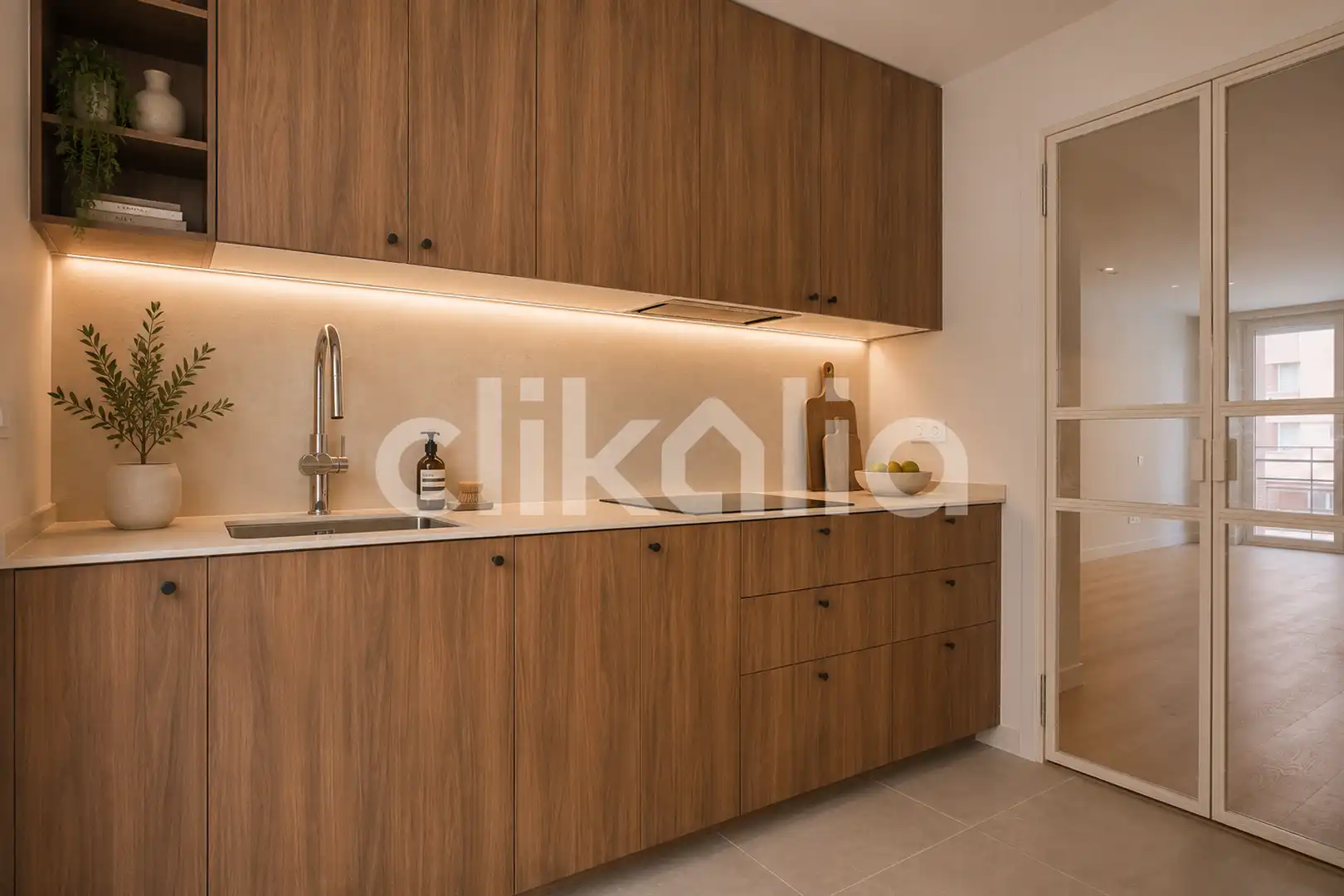 Cocina de Piso en venta en Madrid con Aire acondicionado, Calefacción y Jardín privado
