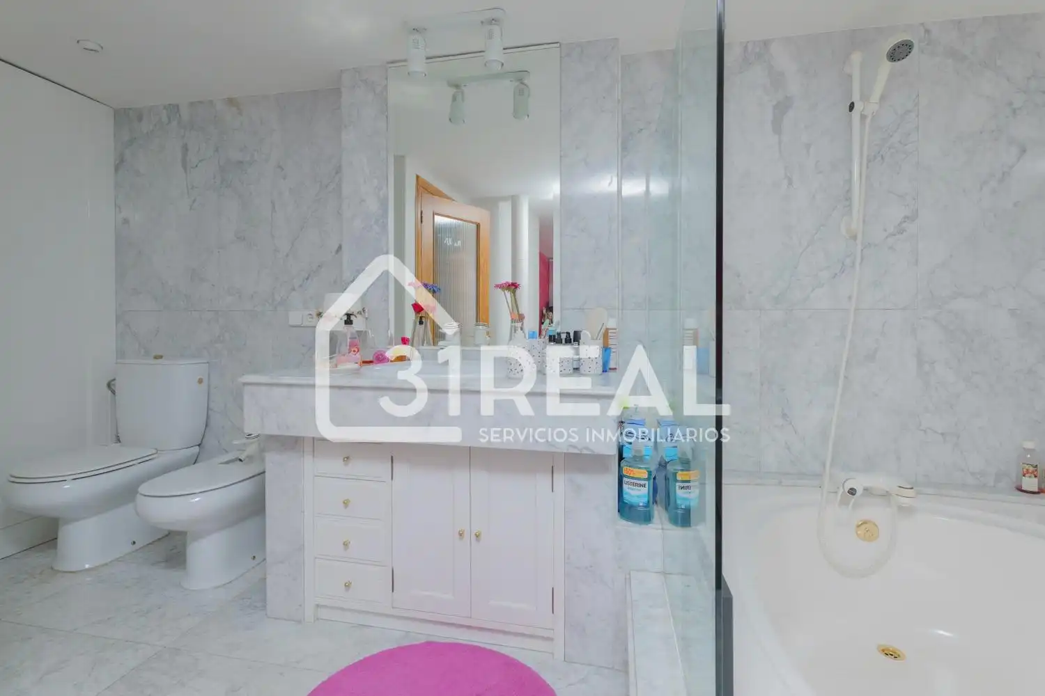 Baño de Casa o chalet en venta en Madrid con Aire acondicionado, Calefacción y Jardín privado