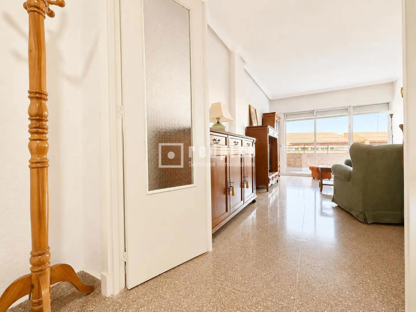 Vista exterior de Piso de alquiler en Murcia con Calefacción, Jardín privado y Terraza