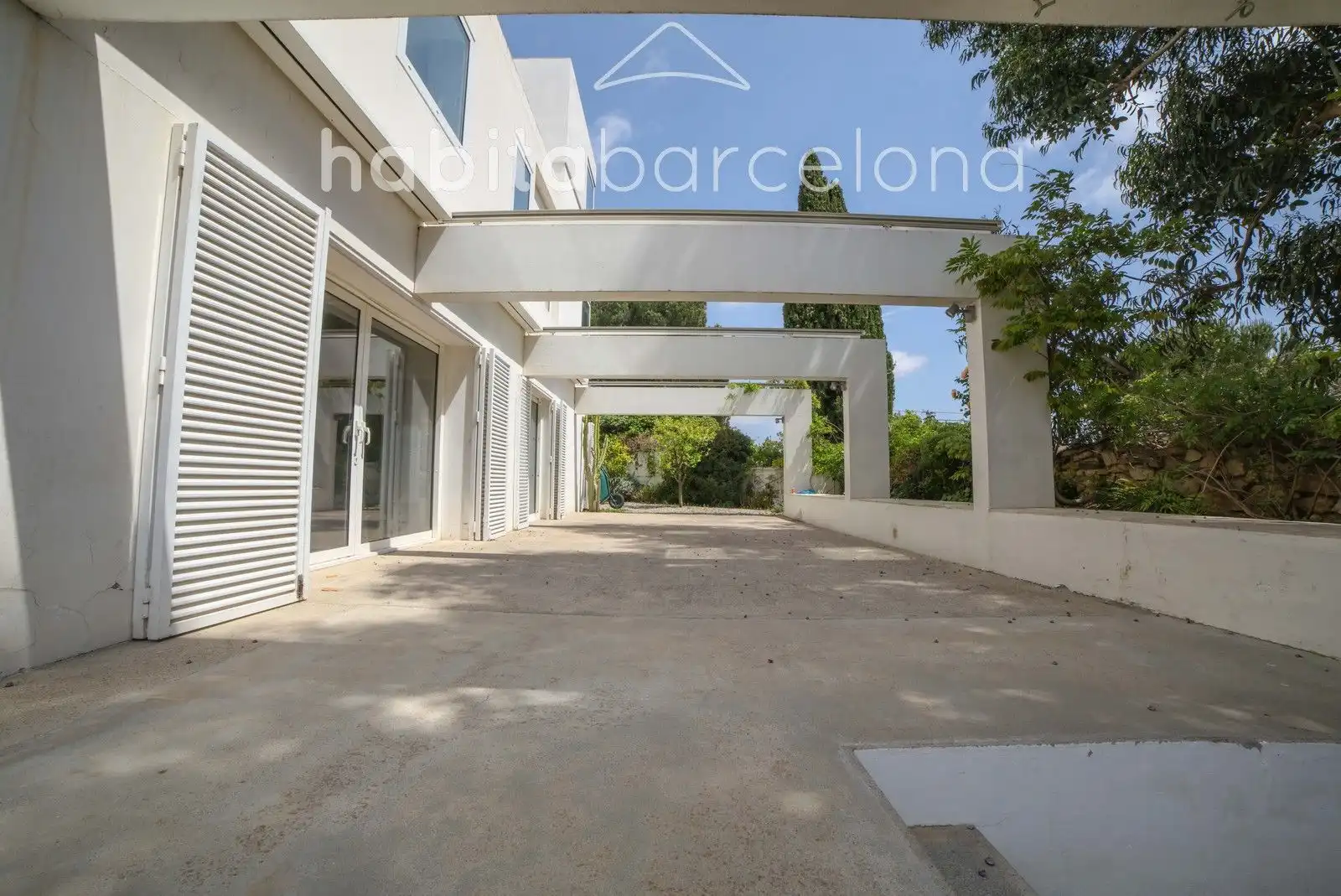 Exterior view of Houses for rent in Barcelona  with Air Conditioner, Heating and Private garden