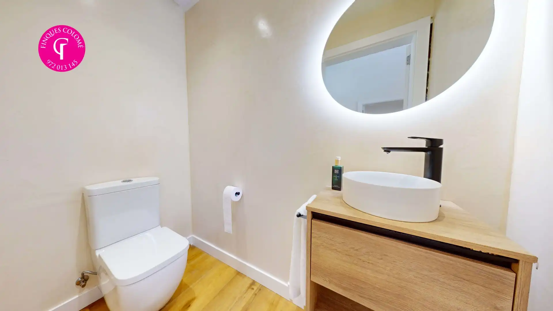 Bathroom of Houses for sale in Sant Julià de Ramis  with Air Conditioner, Heating and Terrace
