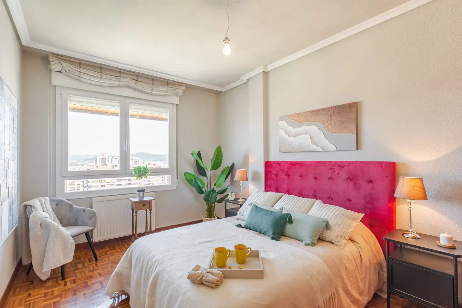 Habitación de Ático en venta en  Pamplona / Iruña con Parquet y Terraza