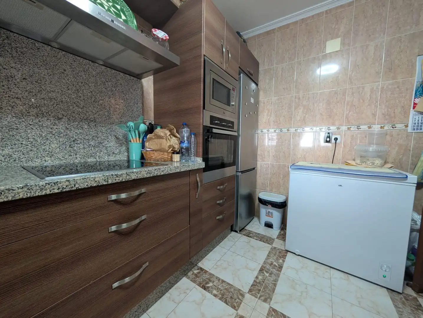 Cocina de Casa adosada en venta en Aljaraque con Aire acondicionado y Piscina comunitaria