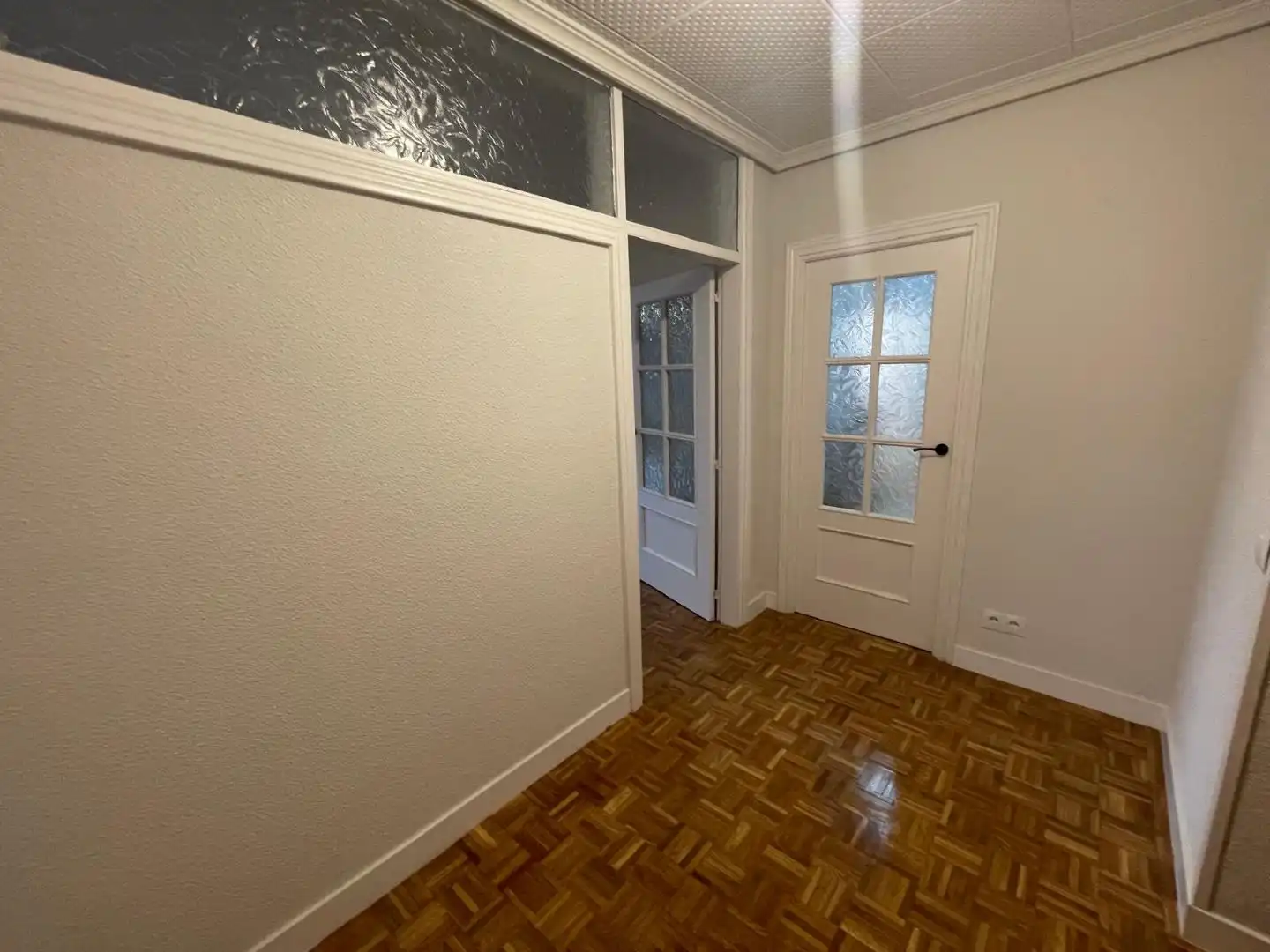 Bedroom of Flat for rent in Madrid  with Air Conditioner, Heating and Parquet flooring