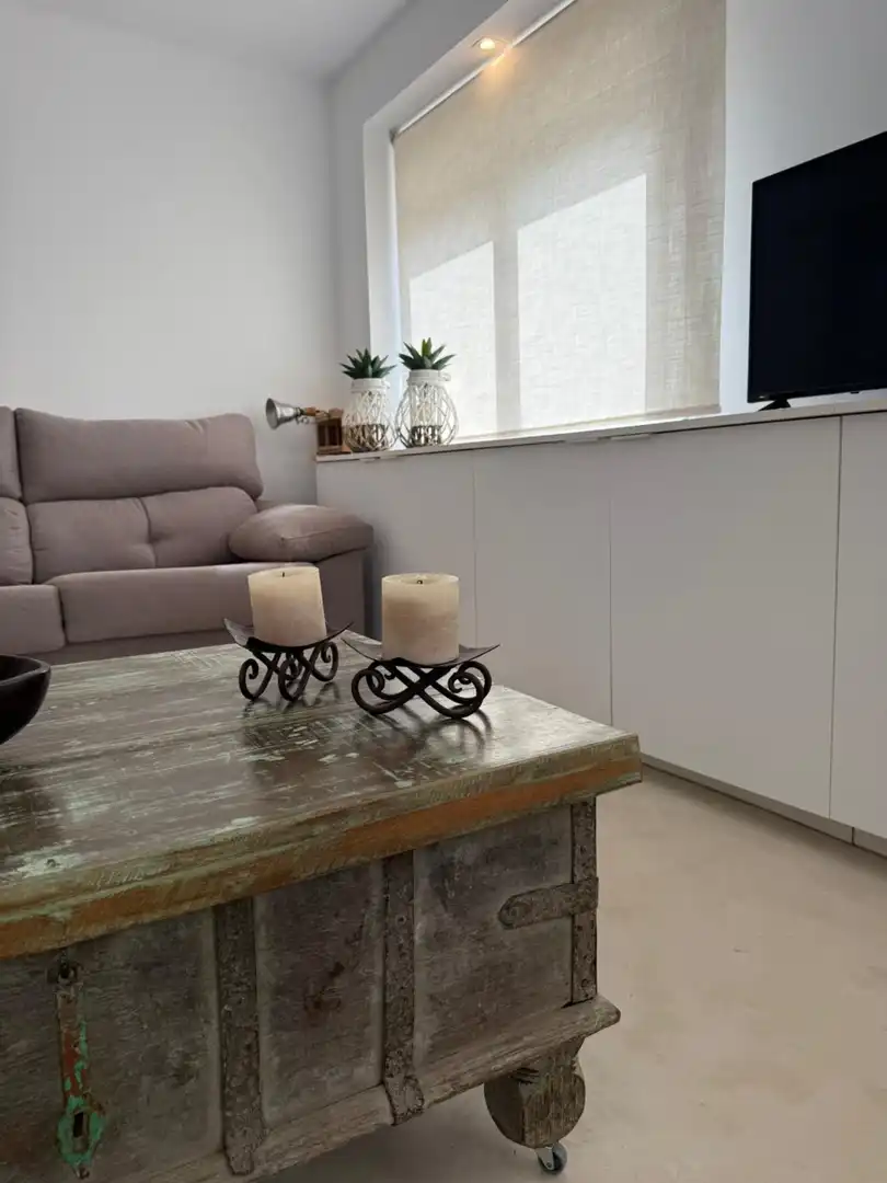 Sala d'estar de Planta baixa de lloguer en Dénia amb Aire condicionat, Calefacció i Piscina
