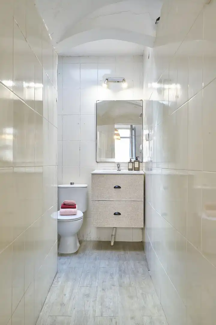Bany de Casa o xalet en venda en Canet de Mar amb Parquet, Terrassa i Traster