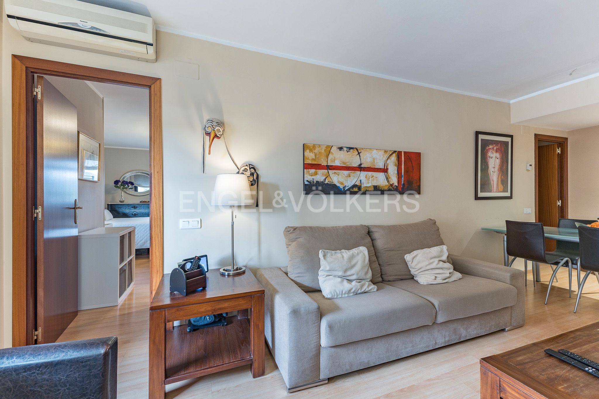 Living room of Apartment for sale in Molins de Rei  with Air Conditioner, Heating and Parquet flooring