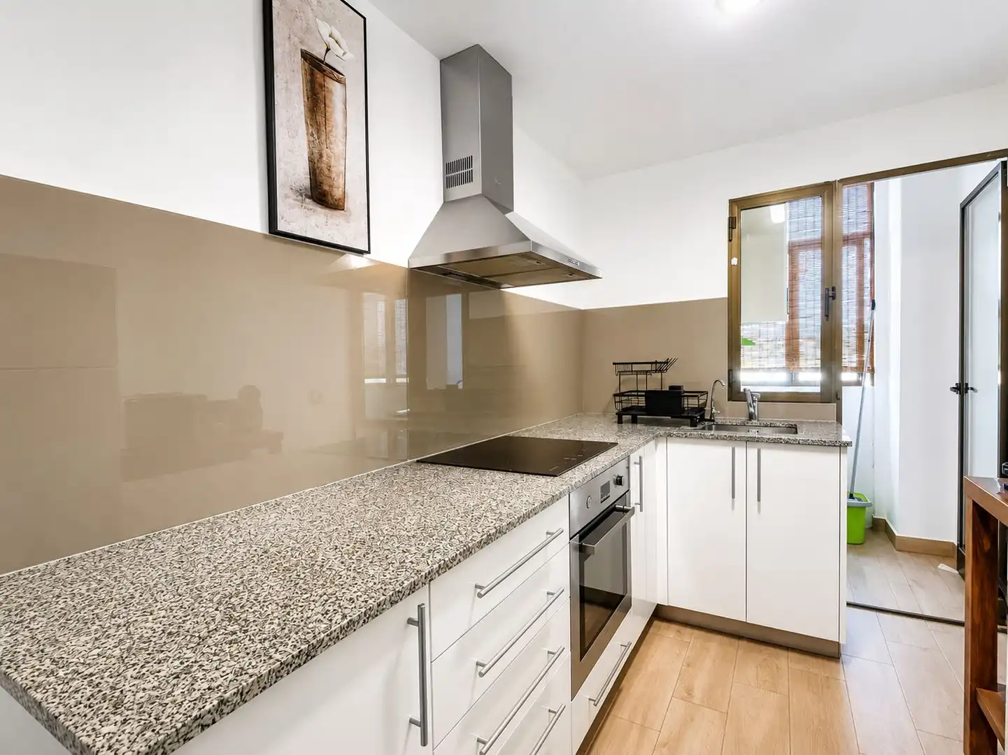 Kitchen of Apartments for rent in Jávea / Xàbia  with Air Conditioner, Terrace and Swimming Pool