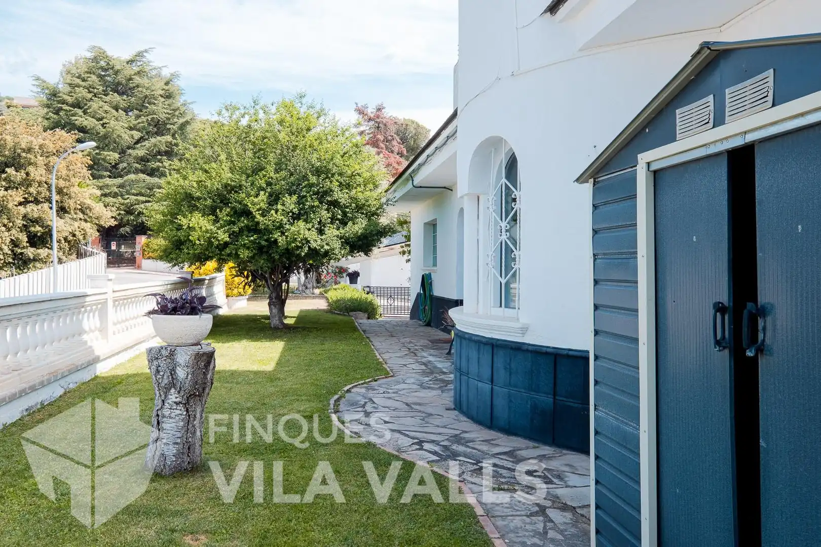 Vista exterior de Casa o chalet en venta en Caldes de Montbui con Aire acondicionado, Jardín privado y Terraza