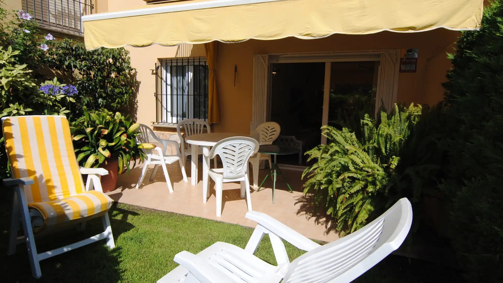 Garden of Apartments for rent in Palafrugell  with Heating, Private garden and Furnished