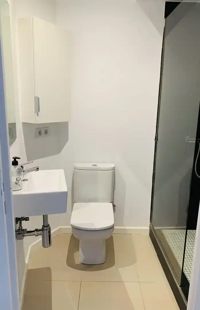 Bathroom of Flat for rent in  Palma de Mallorca  with Air Conditioner and Balcony