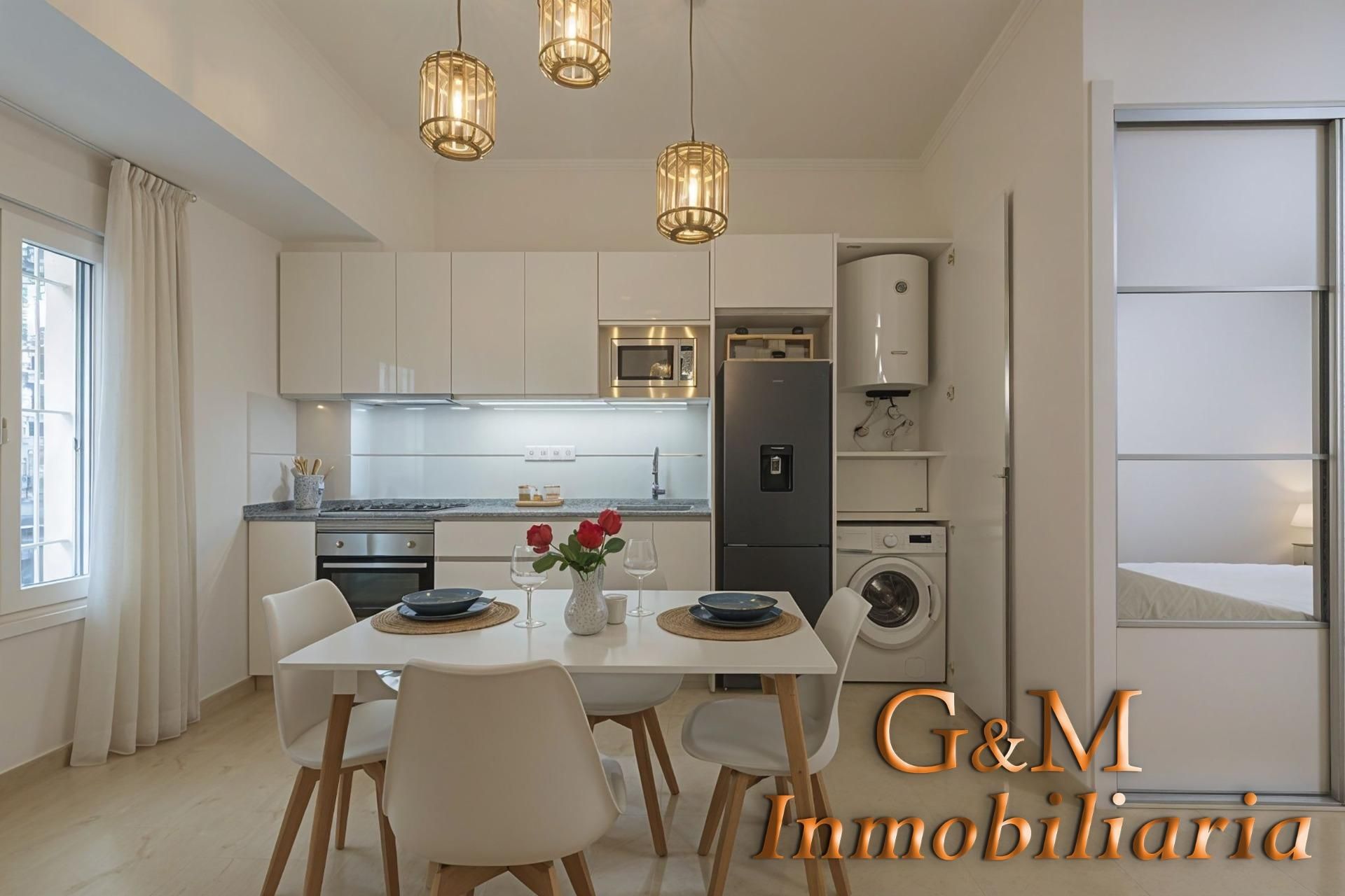 Kitchen of Apartment for sale in Málaga Capital  with Air Conditioner and Heating