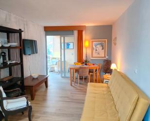 Sala d'estar de Apartament de lloguer en Puerto de la Cruz amb Moblat, Forn i Rentadora