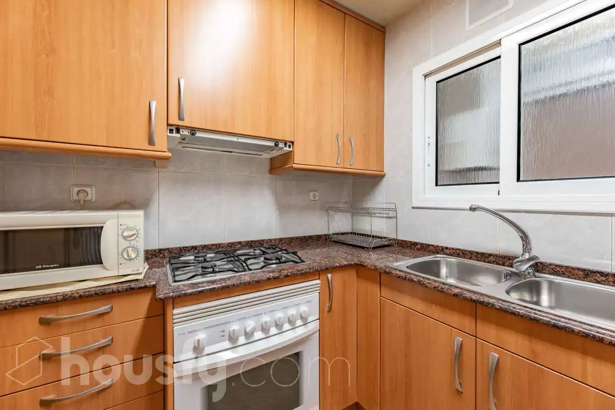 Küche von Wohnung zum Verkauf in Barcelona mit Möbliert