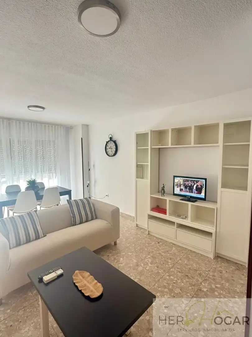 Sala de estar de Piso de alquiler en Toledo con Aire acondicionado, Calefacción y Parquet