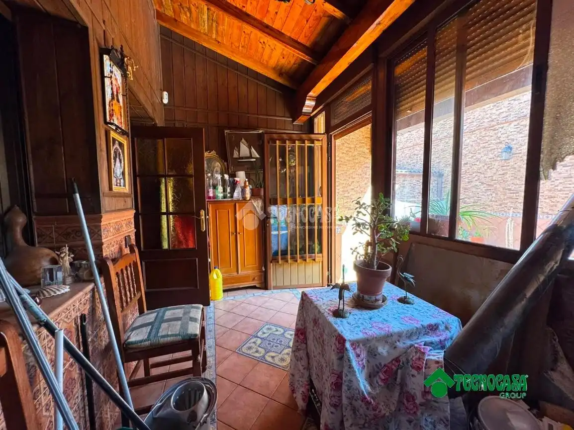Jardí de Casa adosada en venda en Gerindote amb Aire condicionat, Calefacció i Jardí privat