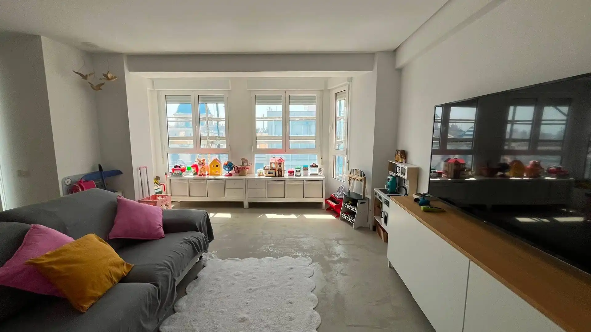 Sala de estar de Ático en venta en Elche / Elx con Aire acondicionado, Trastero y Balcón