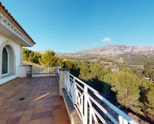 Terrace of House or chalet for sale in Cocentaina  with Air Conditioner, Heating and Private garden