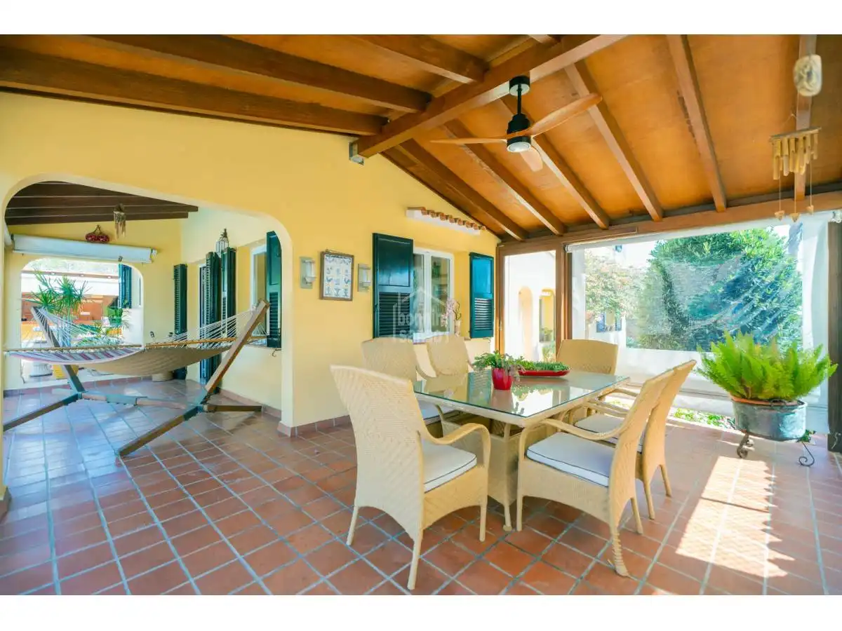 Terrassa de Casa o xalet en venda en Es Castell amb Calefacció, Jardí privat i Terrassa