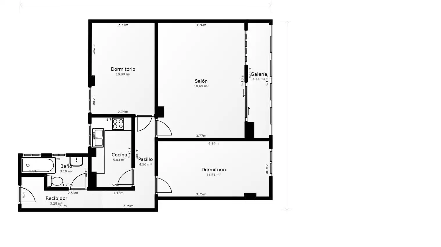 Flat for sale in Alcalde Segimon, imagen 3