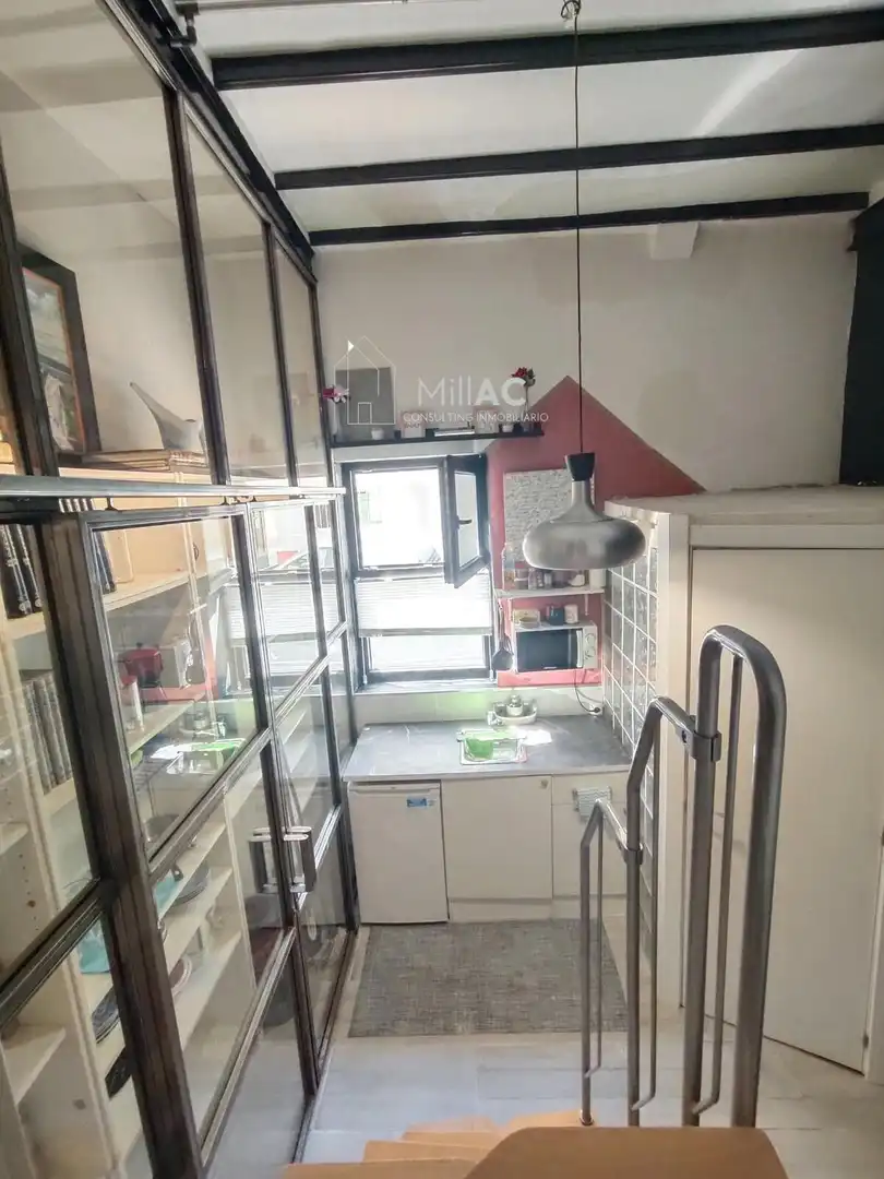 Cuina de Dúplex en venda en Madrid amb Calefacció i Jardí privat
