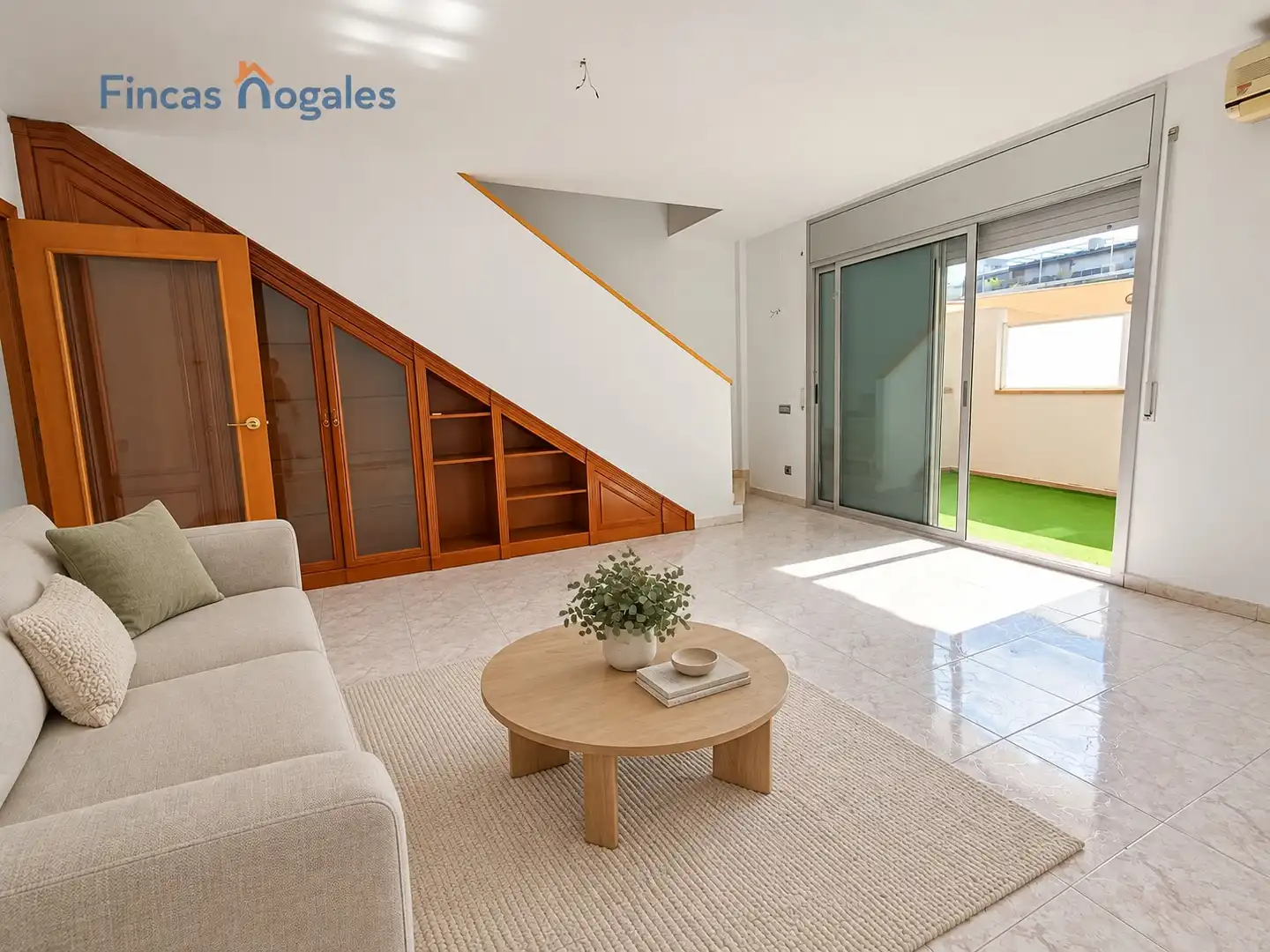 Sala d'estar de Dúplex en venda en Centre - Sant Oleguer
