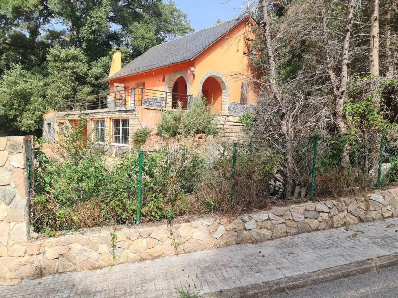 Vista exterior de Casa o chalet en venta en Vallgorguina con Jardín privado y Terraza