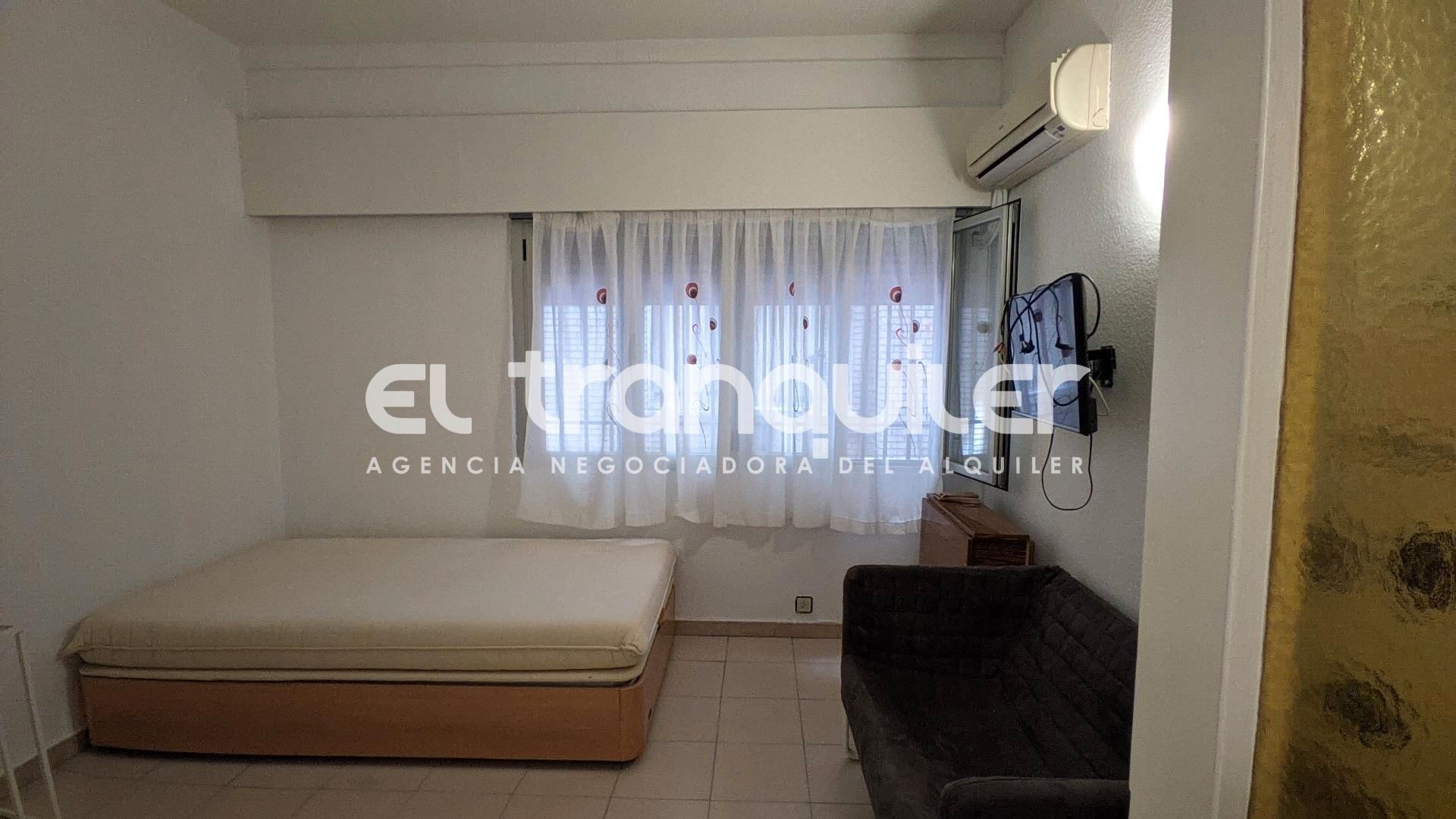 Bedroom of Study to rent in  Madrid Capital  with Air Conditioner and Furnished